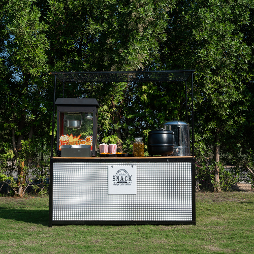 Sweet Corn, Popcorn & Nachos Station