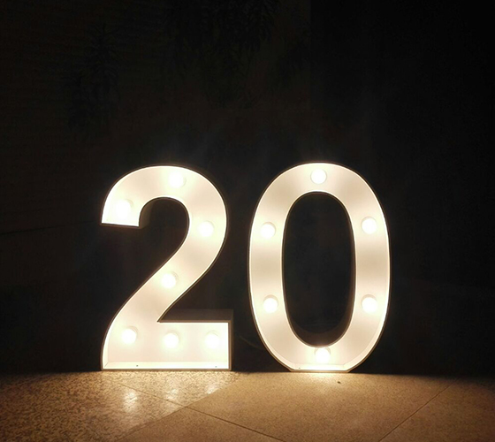 English Marquee Letters & Numbers