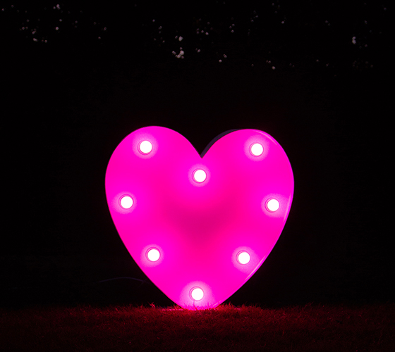 Pink Heart (Original Bulbs)