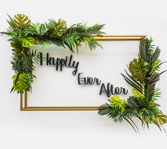 Tropical Frame Backdrop