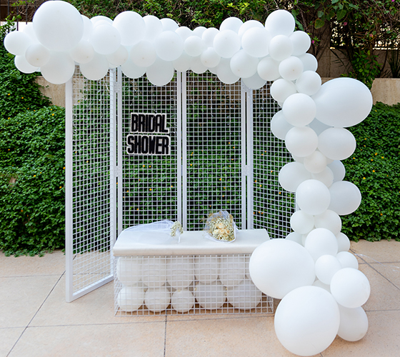 White Bridal Kosha Package
