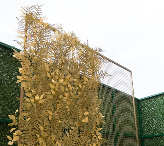 Golden Leaves Backdrop