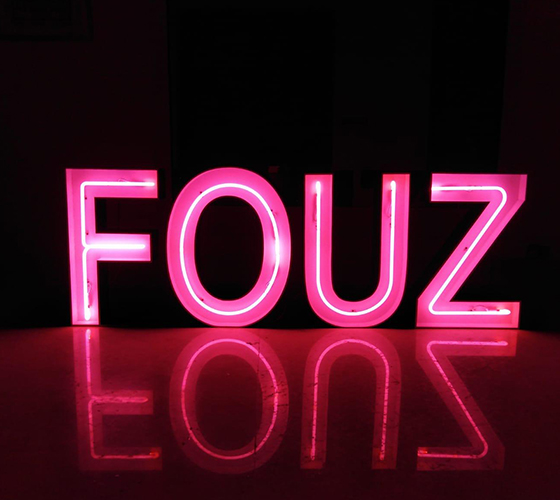 Neon Marquee Letters