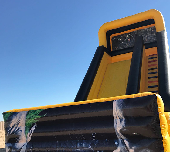 Batman & Joker Inflatable Slide