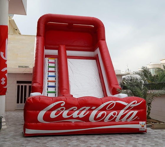 Coca Cola Inflatable Slide