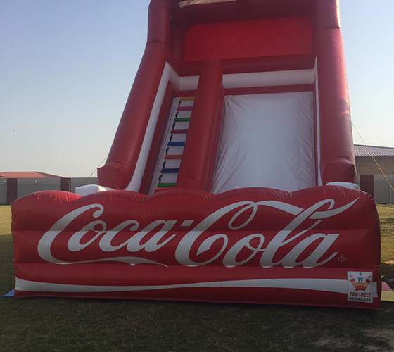 Coca Cola Inflatable Slide