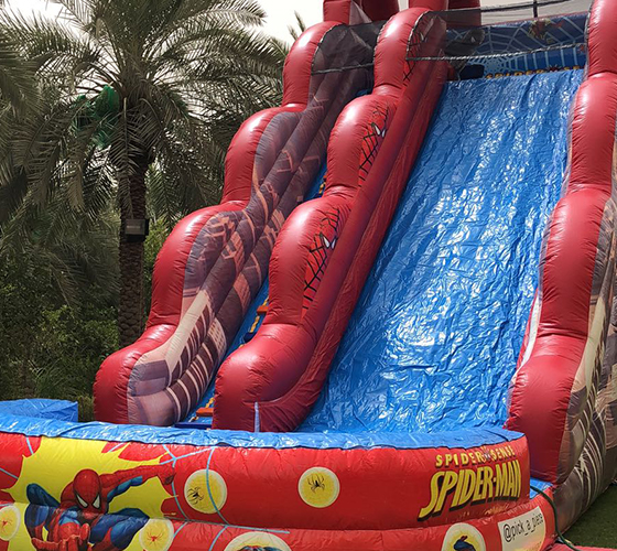 Spiderman Water Slide