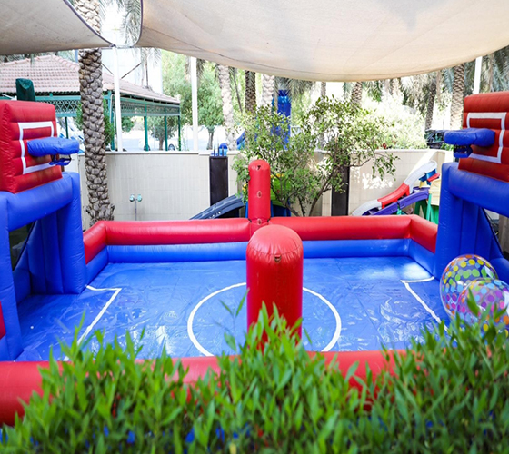 Soap Soccer with Foam Machine