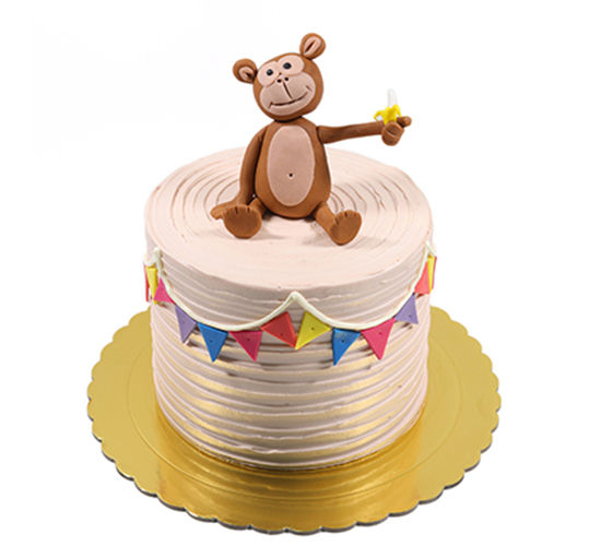 Baby monkey cake