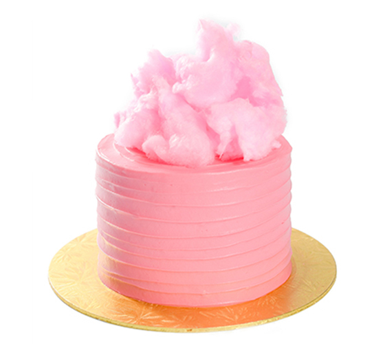 Baby Pink Cotton Candy Cake
