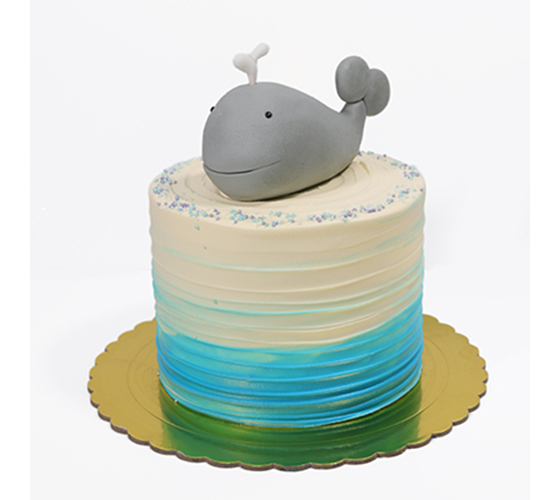 Baby Whale Cake