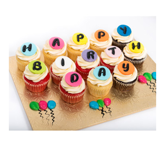 Happy 1st Girl Birthday Cake