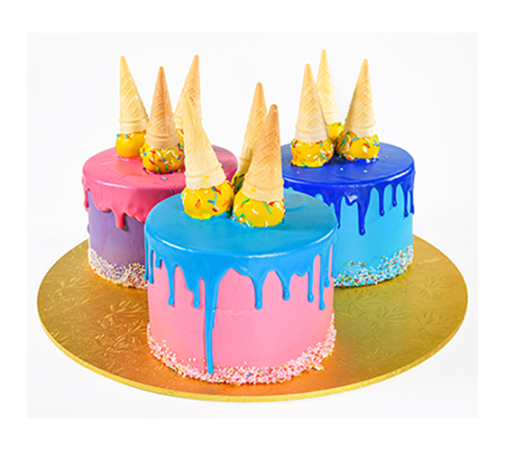 Ice Cream Cone Cake Set