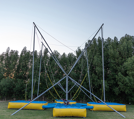 Bungee Jumping (Square Design)