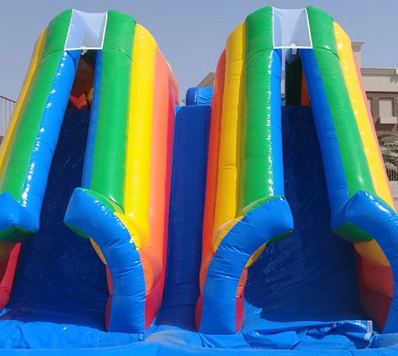 Rainbow Water Slide