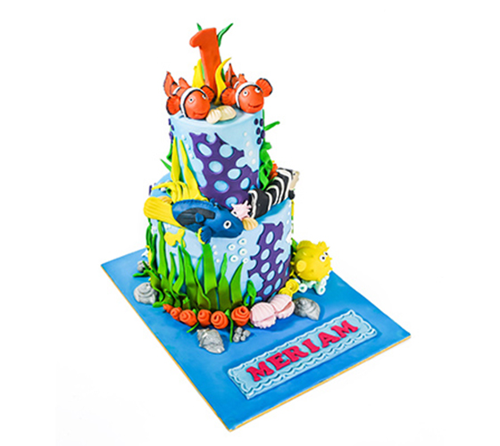 Sea Theme Cake