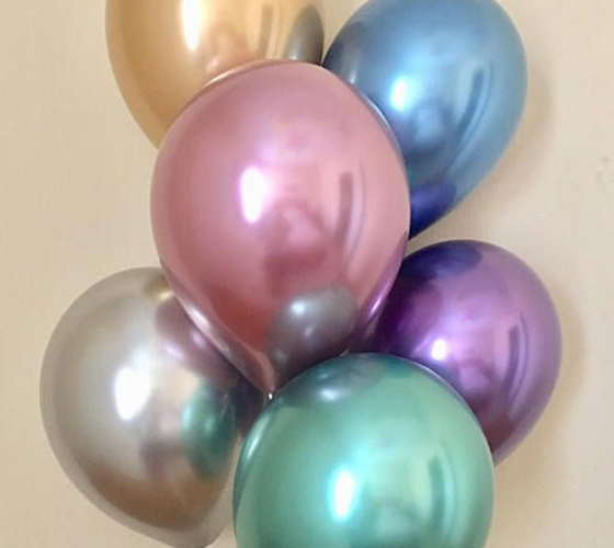 Chrome Balloons