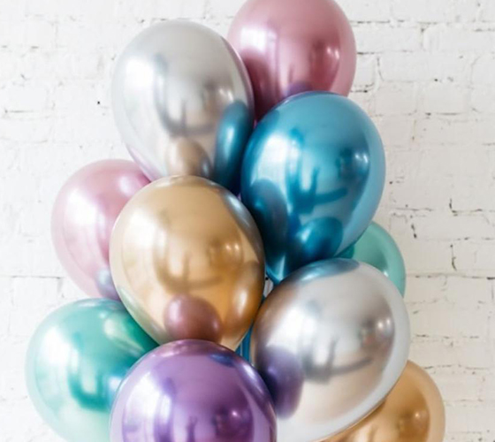 Chrome Balloons