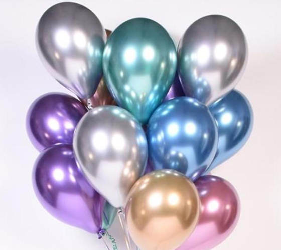 Chrome Balloons