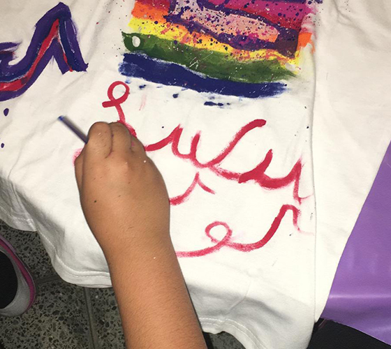 T-Shirt Painting Workshop