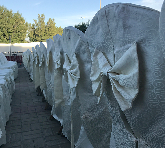 Chairs with Slipcovers
