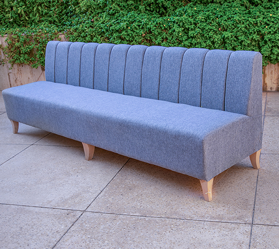 5 Seater Couch Armless Desgin